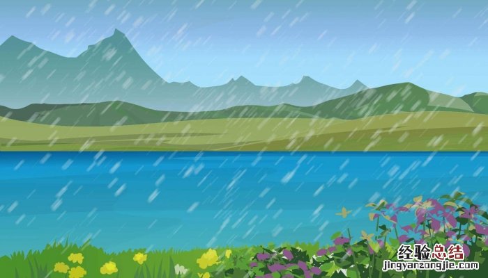 形容滂沱大雨的诗句 形容滂沱大雨的诗句句子