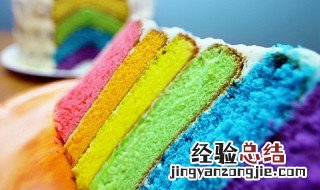 彩虹蛋糕怎么做而且没有维生素的还有没有色素视频 彩虹蛋糕怎么做