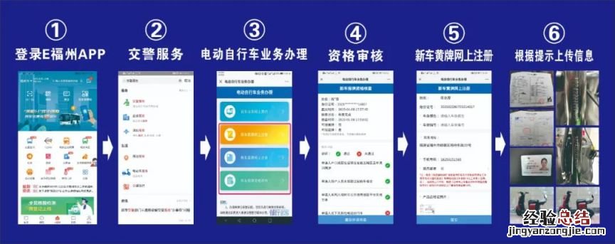 福州电动车上牌流程图片 福州电动车上牌流程图片大全