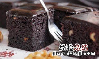 巧克力布朗尼芝士蛋糕 巧克力流心布朗尼蛋糕的做法