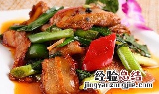 猪头肉炒油豆腐图片 猪头肉炒土豆油菜叶的做法