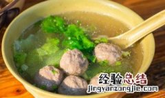 碧绿牛肉丸汤怎么做 碧绿鱼丸汤的做法