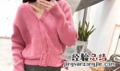 粉色毛衣配什么颜色外套图片 粉色毛衣配什么颜色外套