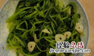 蒜苗萝卜丝怎么做 蒜蓉萝卜苗怎么做