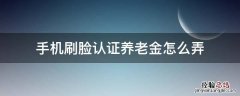养老金刷脸验证在哪 手机刷脸认证养老金怎么弄