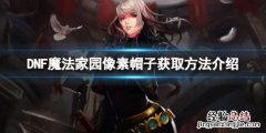 DNF魔法家园像素帽子怎么获得-魔法家园像素帽子获取方法介绍
