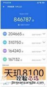 天玑8100安兔兔跑多少分?天玑8100处理器怎么样