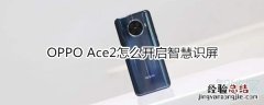 OPPO Ace2怎么开启智慧识屏