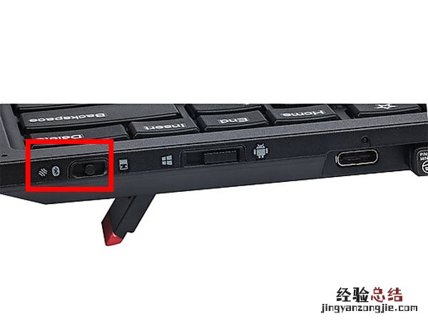 联想无线键盘开关在哪里