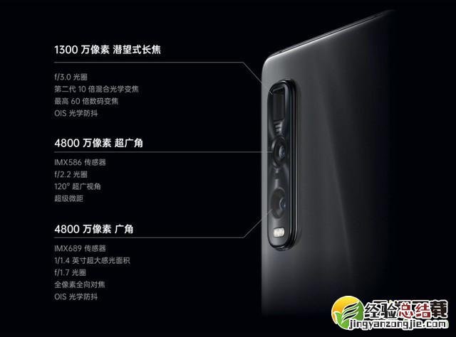 OPPO Find X2Pro有几个摄像头 OPPO Find X2Pro后置摄像头像素是