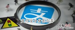 支付宝分身怎么弄