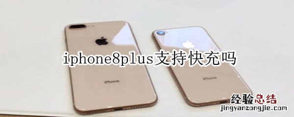 iphone8plus支持快充吗