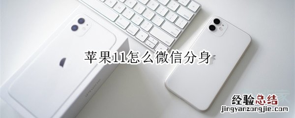 苹果11怎么微信分身
