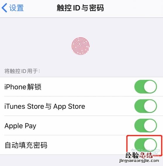 苹果验证码自动填充怎么设置