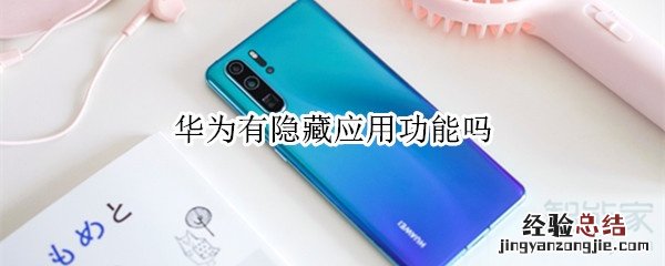 华为有隐藏应用功能吗