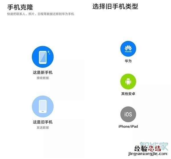 华为手机换新手机怎么实现一键换机