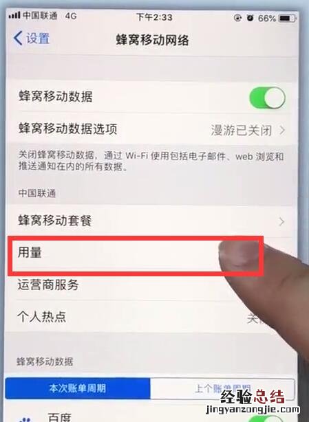 苹果7plus中查看移动流量的详细步骤