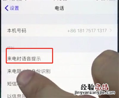 苹果手机打开来电语音提醒的详细步骤