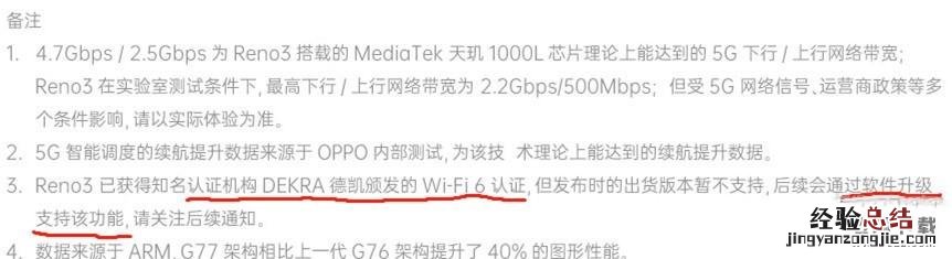 oppo reno3 pro有wifi6吗 oppo reno3 pro支持wifi6吗