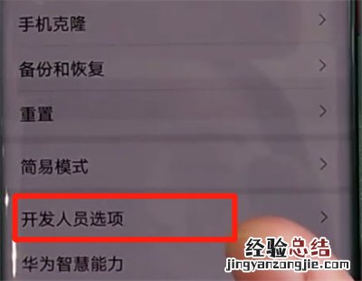 华为mate30pro中关闭开发人员选项的操作教程