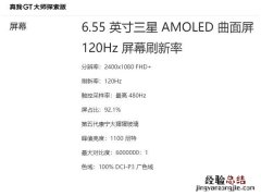 GT大师探索版屏幕材质是什么
