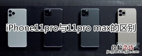 iphone pro和max区别