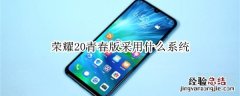 荣耀20青春版采用什么系统