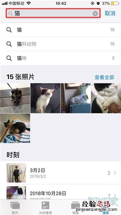 iphone11pro怎么搜索照片
