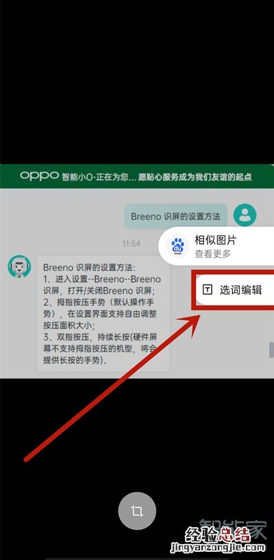 opporeno5pro怎么提取文字