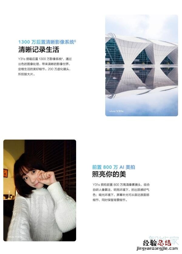 vivoy31s像素是多少