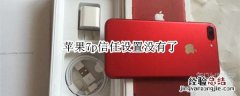 苹果7p信任设置没有了