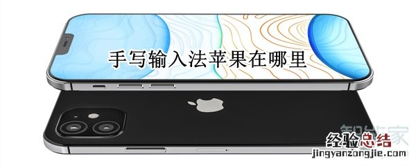 手写输入法苹果在哪里
