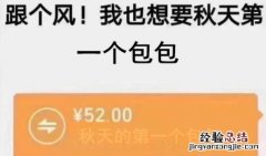 秋天的第一个包包是什么梗?秋天的第一个包包图片说说大全