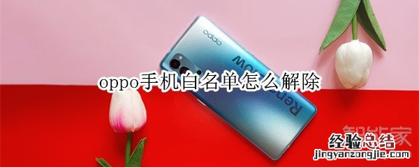 oppo手机白名单怎么解除