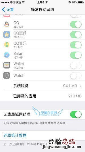 iOS9.1怎么关闭WiFi助理 iPhone6s关闭Wi-Fi助理方法