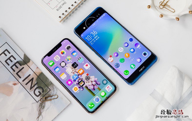 vivo NEX双屏版和iPhone XS对比图赏 不一样的科技之美