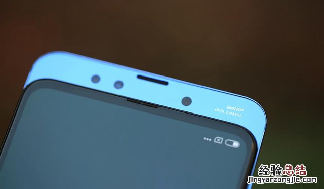 小米MIX 3宝石蓝开箱图赏：磁动力滑盖手感好！