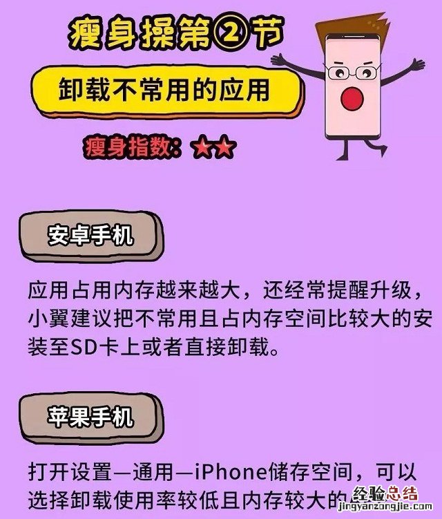 手机内存不足怎么清理 快来一起为手机瘦身吧