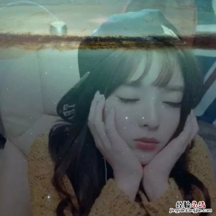 唯美女生微信透明头像图片 20张超好看的女生头像大全