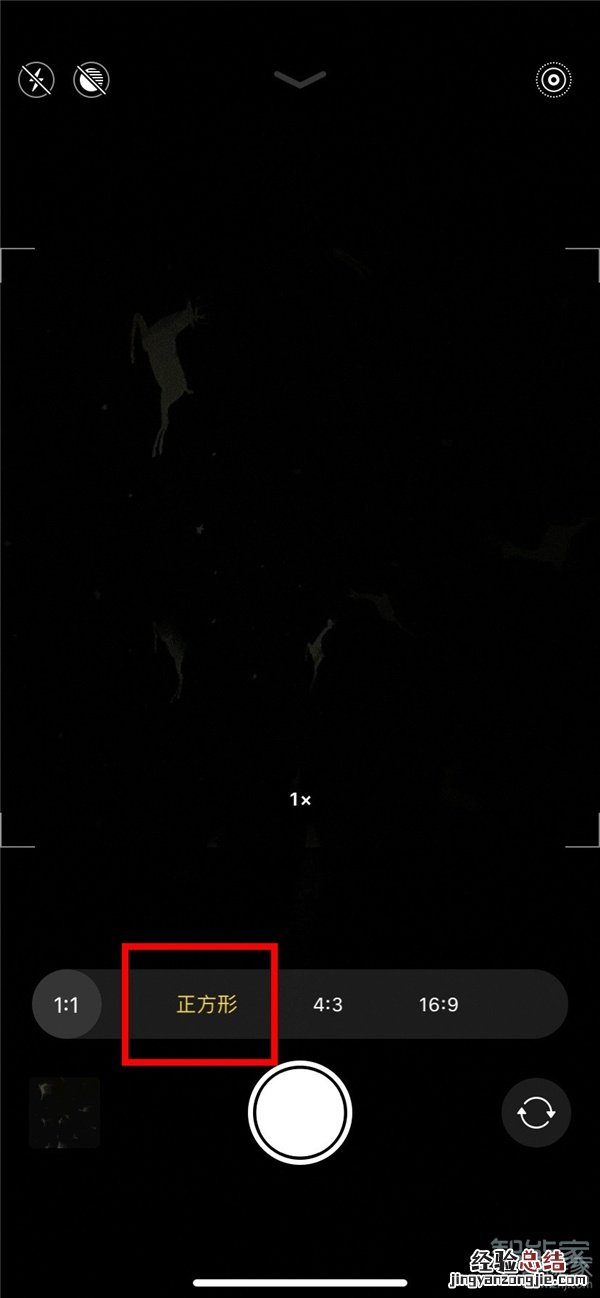 iphone11相机正方形在哪